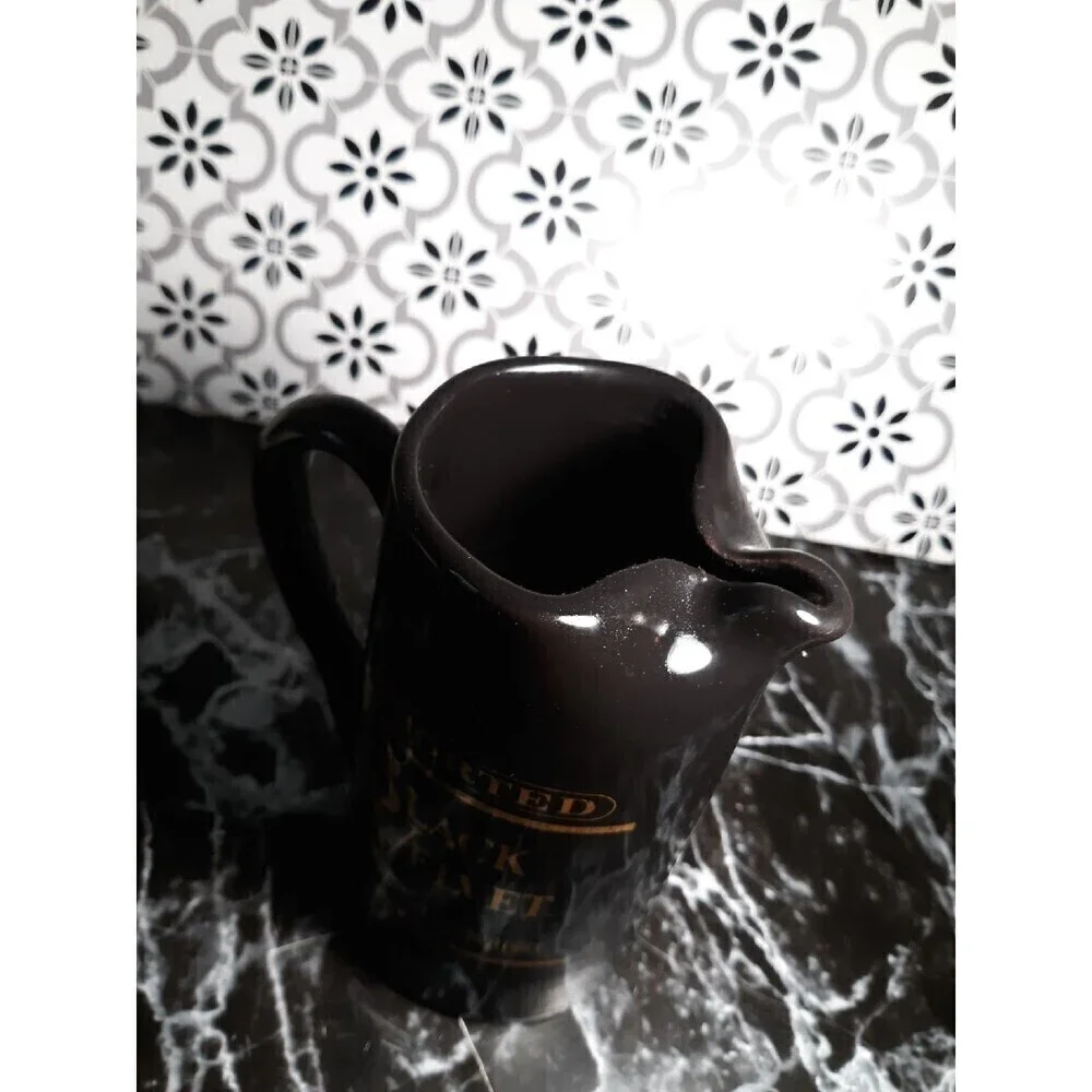 Vintage 1974 Black Velvet Whiskey pitcher mug